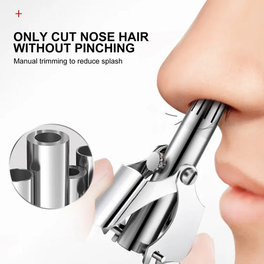 Manual steel Nose Hair Trimmer