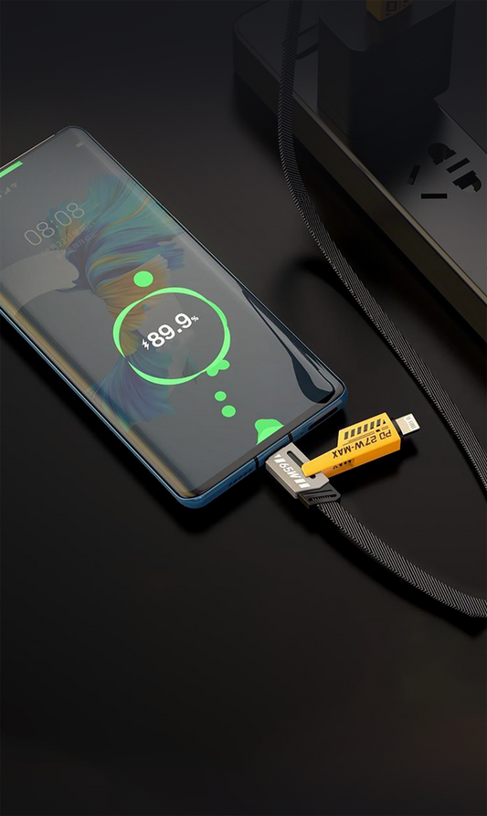 4-in-1 Fast Charging & Data Sync Charger