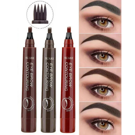 4 Point Waterproof Liquid Eyebrow Pencil Makeup For Women